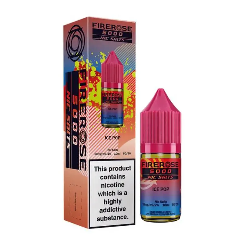  Ice Pop Nic Salt E-Liquid by Firerose 5000 Nic salt 10ml